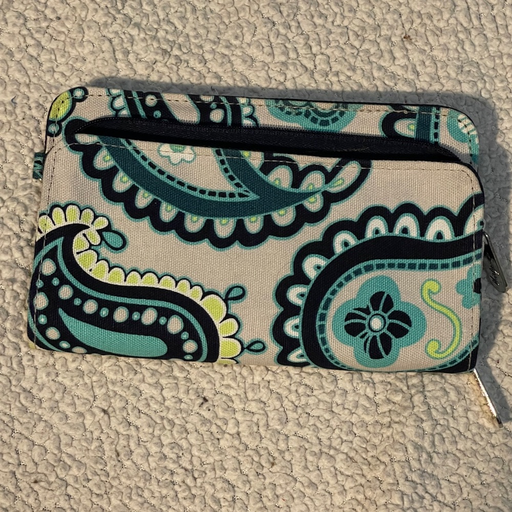 Thirty-One Paisley/Floral Wallet